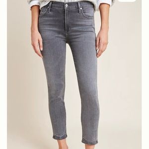 Citizens of Humanity Rocket High Rise Cropped Skinny Jeans NWT
